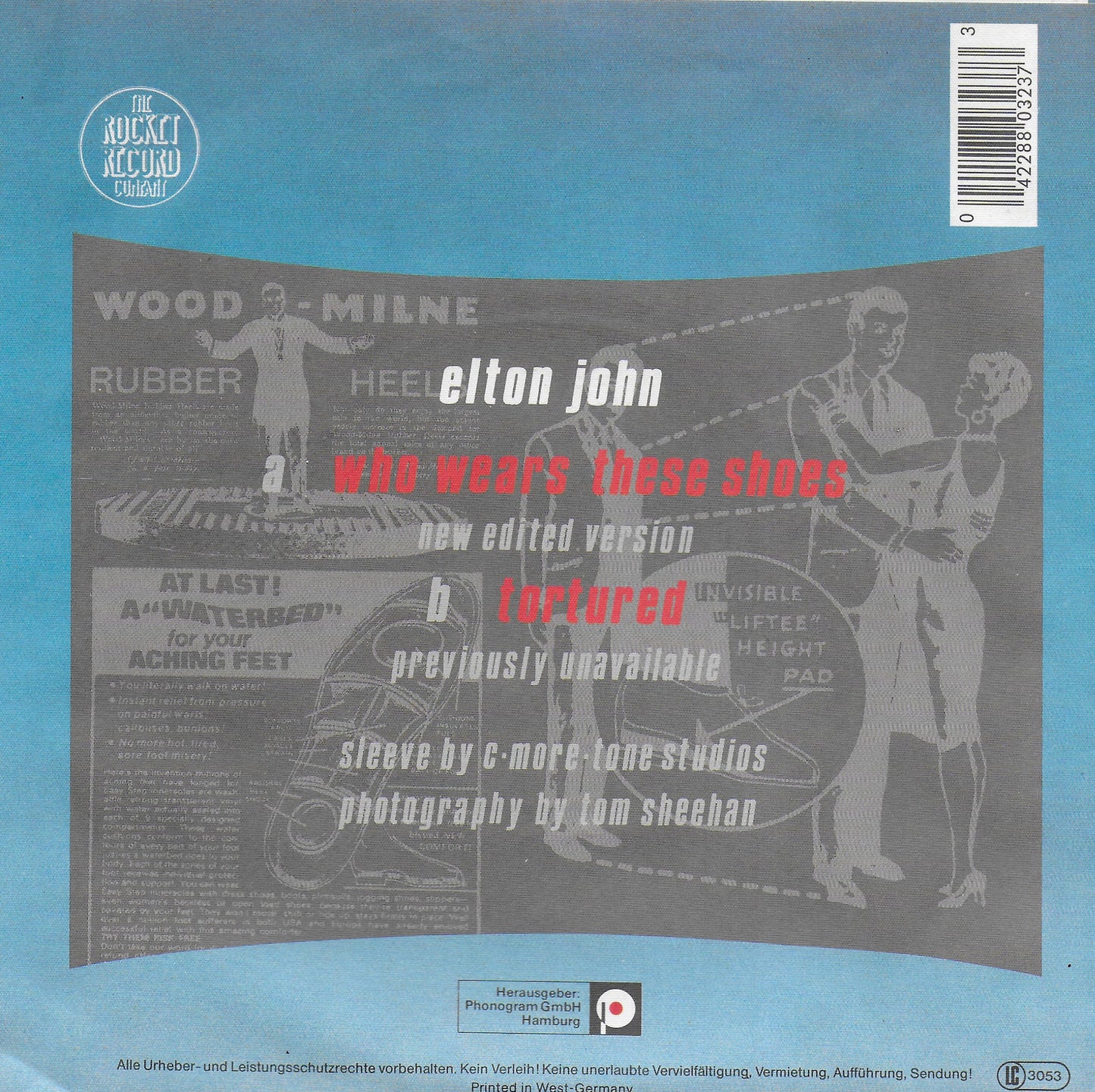 Elton John - Who wears these shoes (Duitse uitgave)