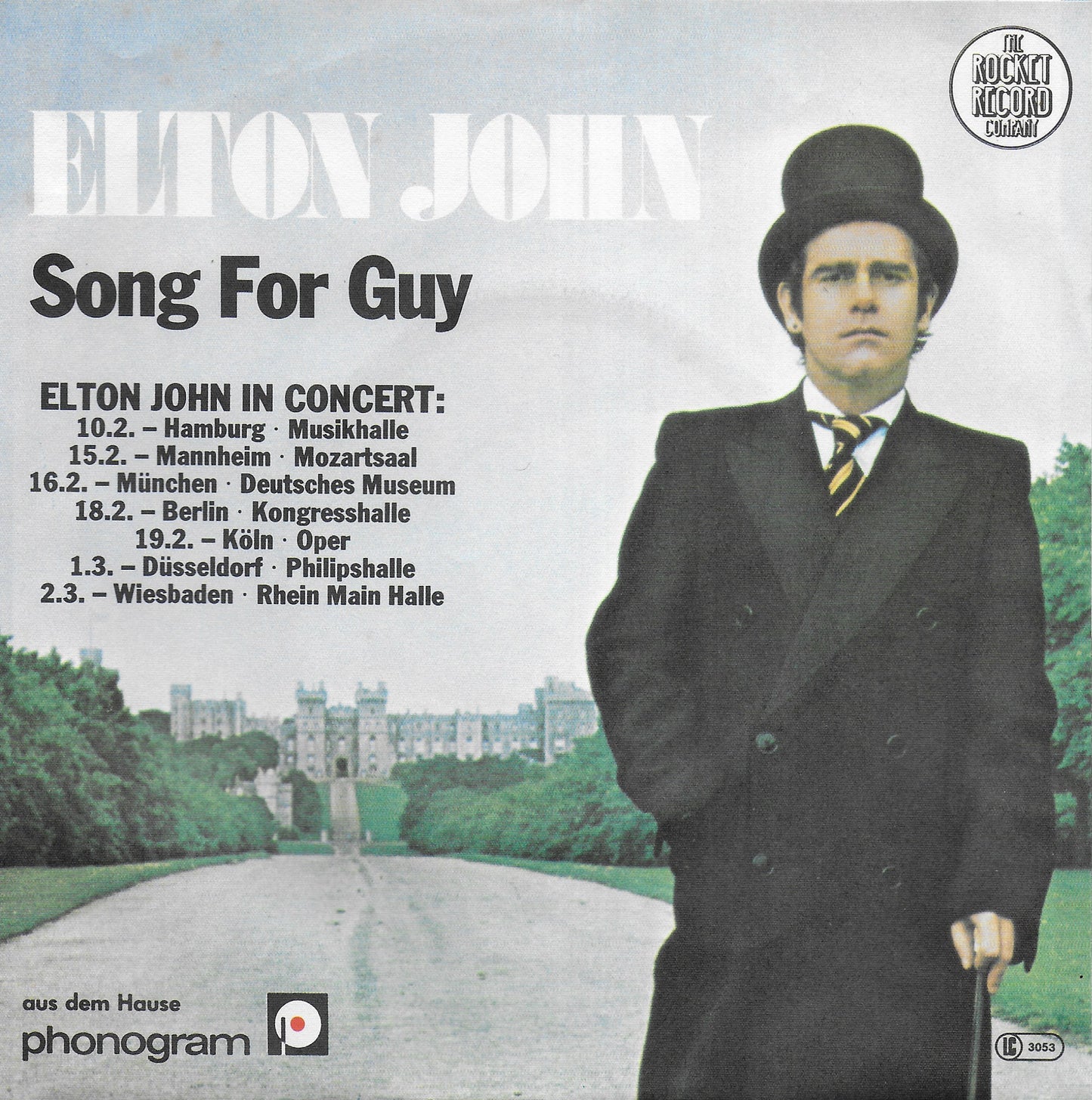 Elton John - Return to paradise / Song for Guy (Duitse uitgave)