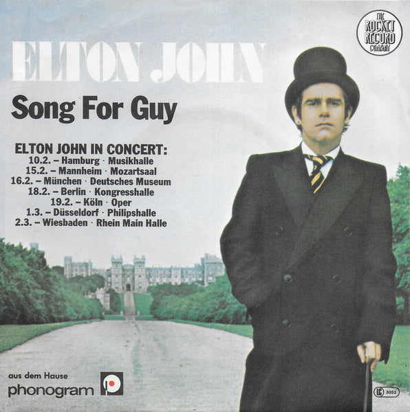 Elton John - Return to paradise / Song for Guy (Duitse uitgave)