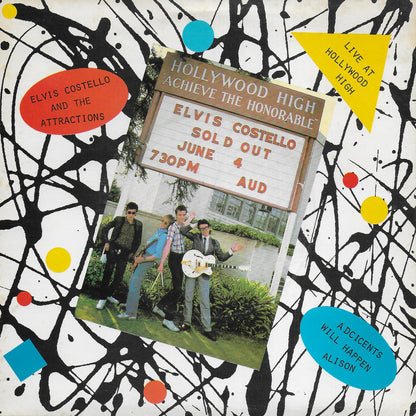 Elvis Costello and the Attractions - Accidents will happen (Engelse promo uitgave)