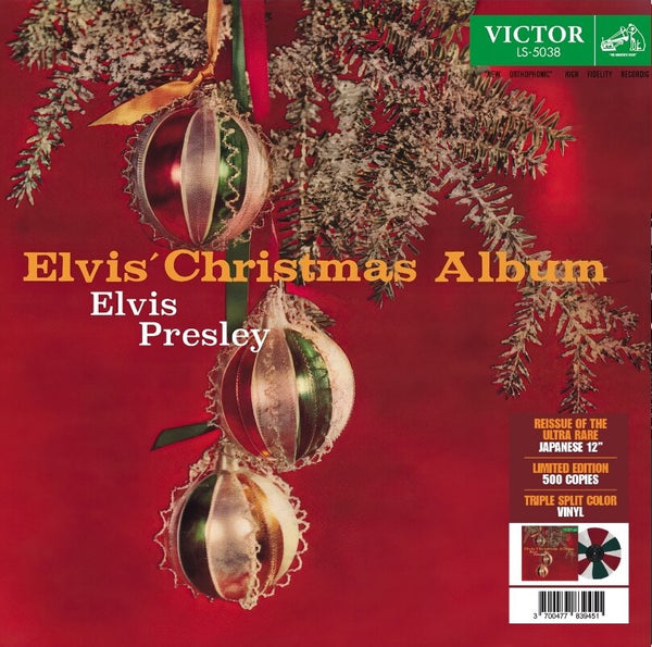 Elvis Presley - Elvis' Christmas Album (Limited triple split vinyl) (LP)