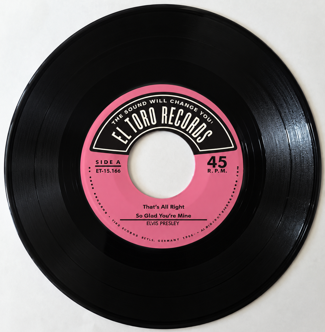 Elvis Presley sings Arthur "Big Boy" Crudup - That's all right (Spaanse uitgave)