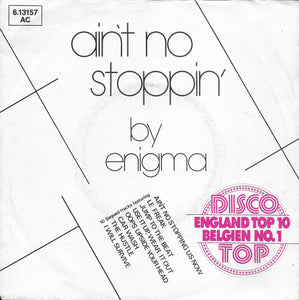 Enigma - Ain't no stoppin' (Duitse uitgave)