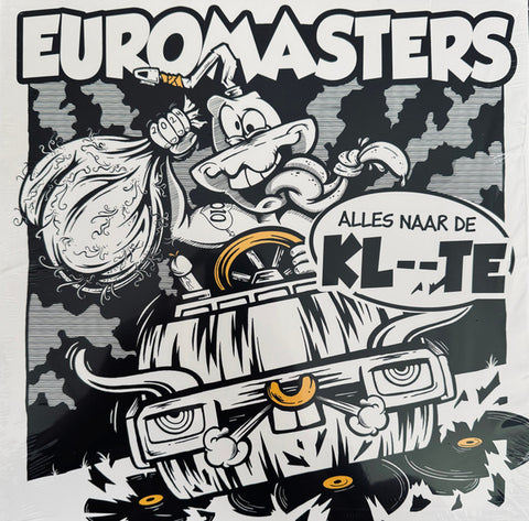 Euromasters - Alles naar de kl--te (Limited transparent yellow vinyl) (12" Maxi Single)