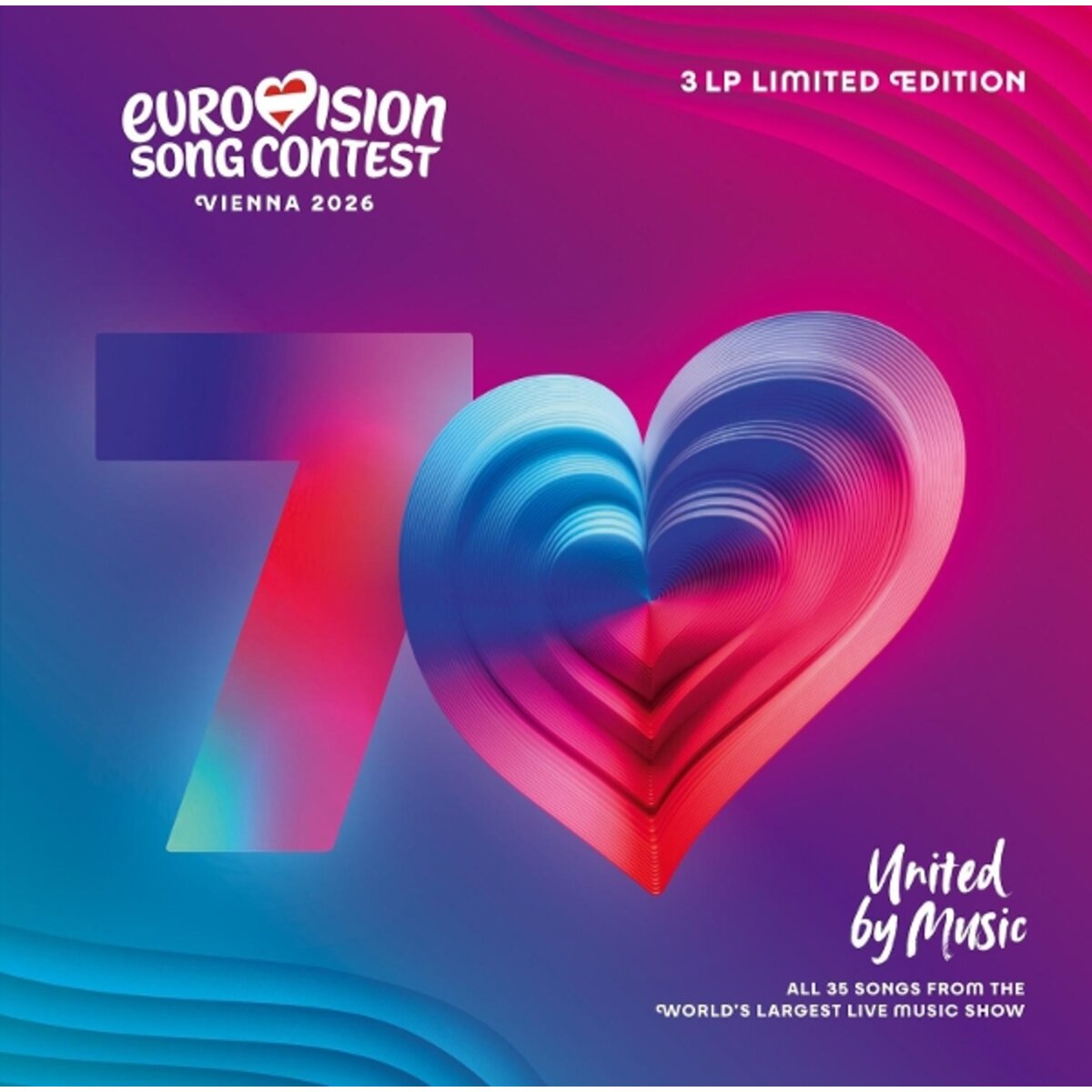 Various - Eurovision Song Contest Vienna 2026 (Limited edition) (3LP)