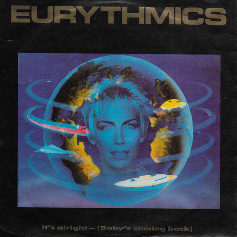 Eurythmics - It's alright (baby's coming back) (Europese uitgave)