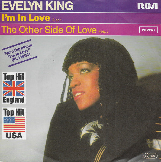 Evelyn King - I'm in love (Duitse uitgave)