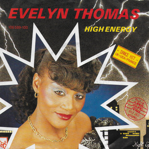 Evelyn Thomas - High energy (Europese uitgave)