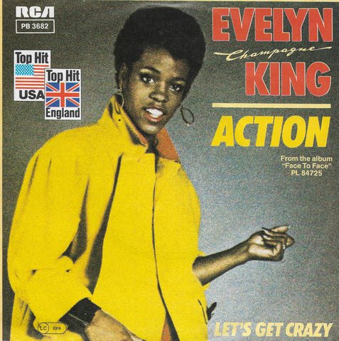 Evelyn "Champagne" King - Action (Duitse uitgave)