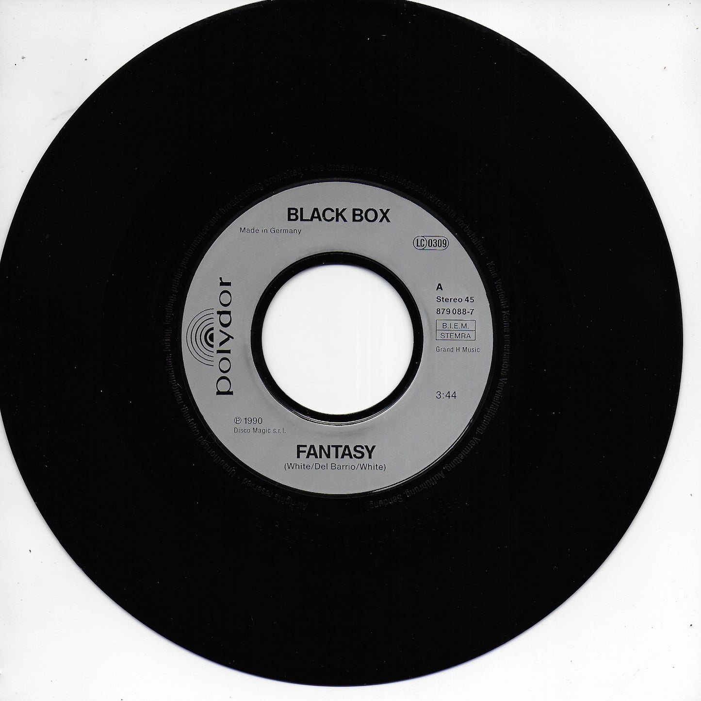 Black Box - Fantasy (Europese uitgave)