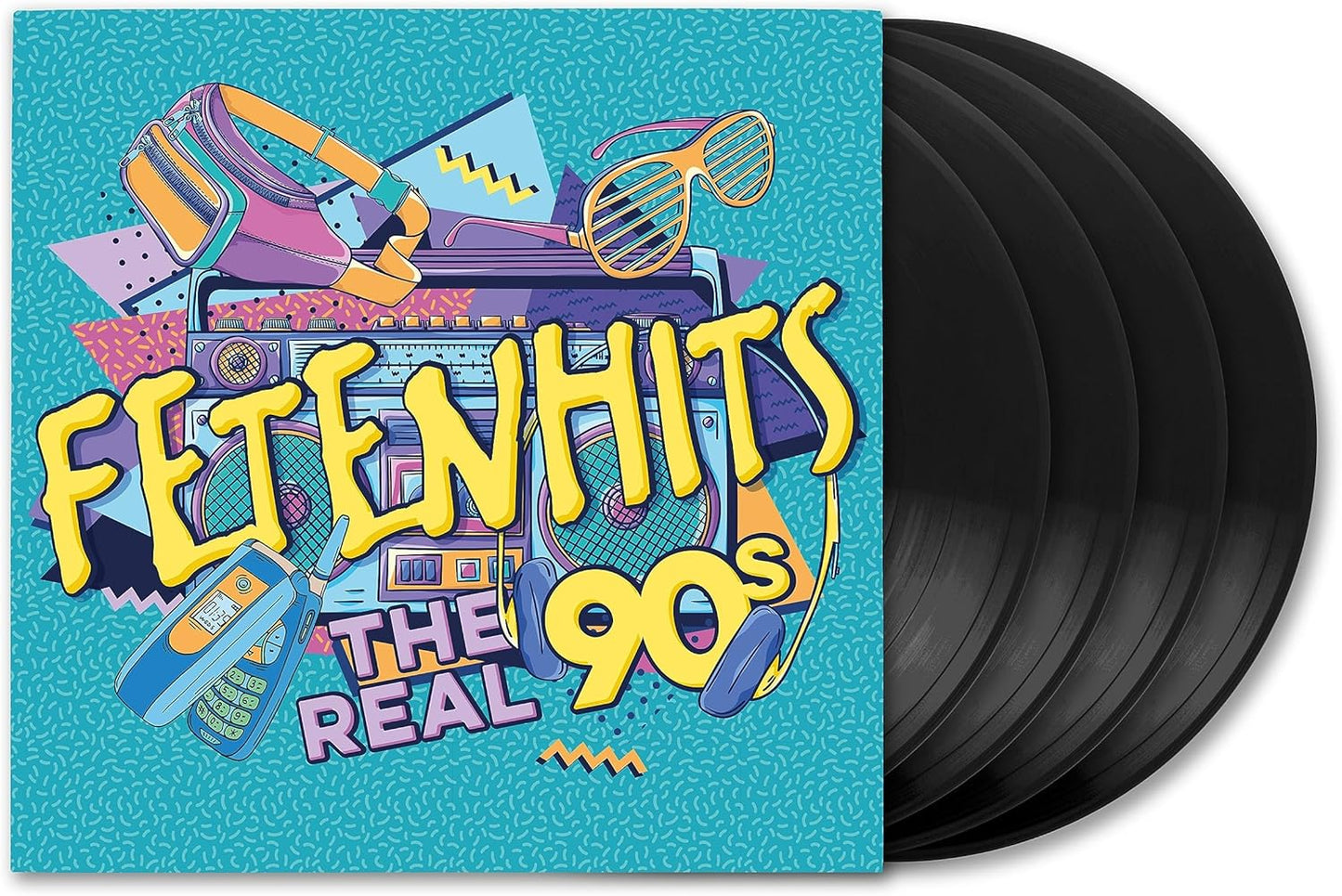 Various - Fetenhits The Real 90s (4LP)