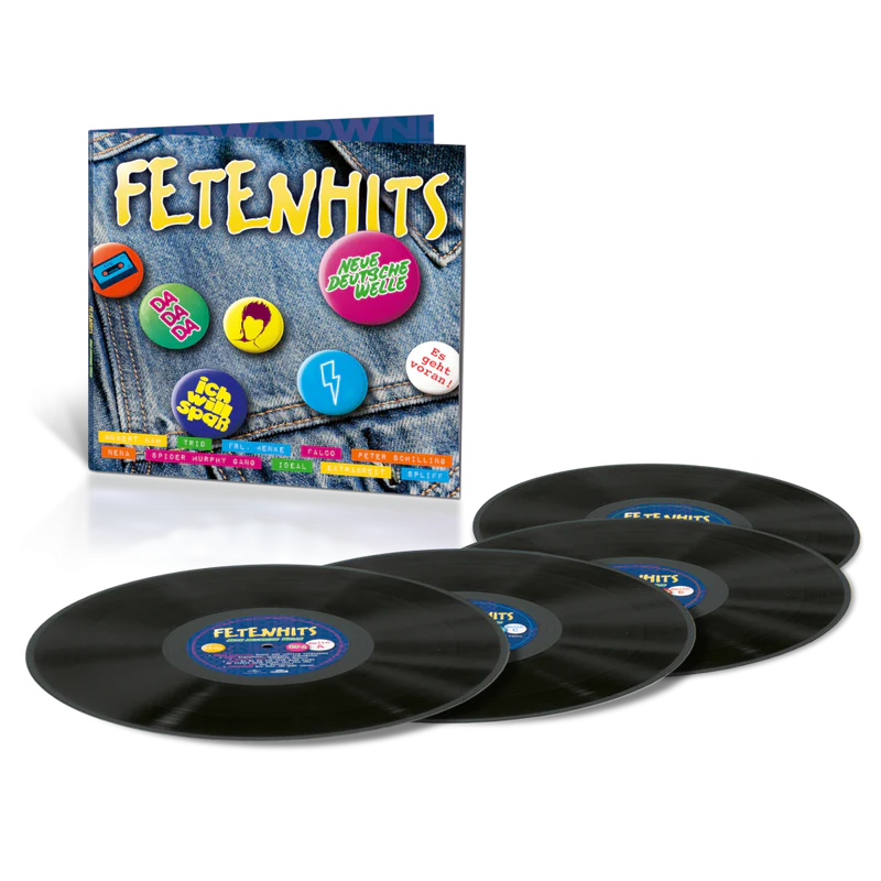 Various - Fetenhits | Neue Deutsche Welle (4LP)