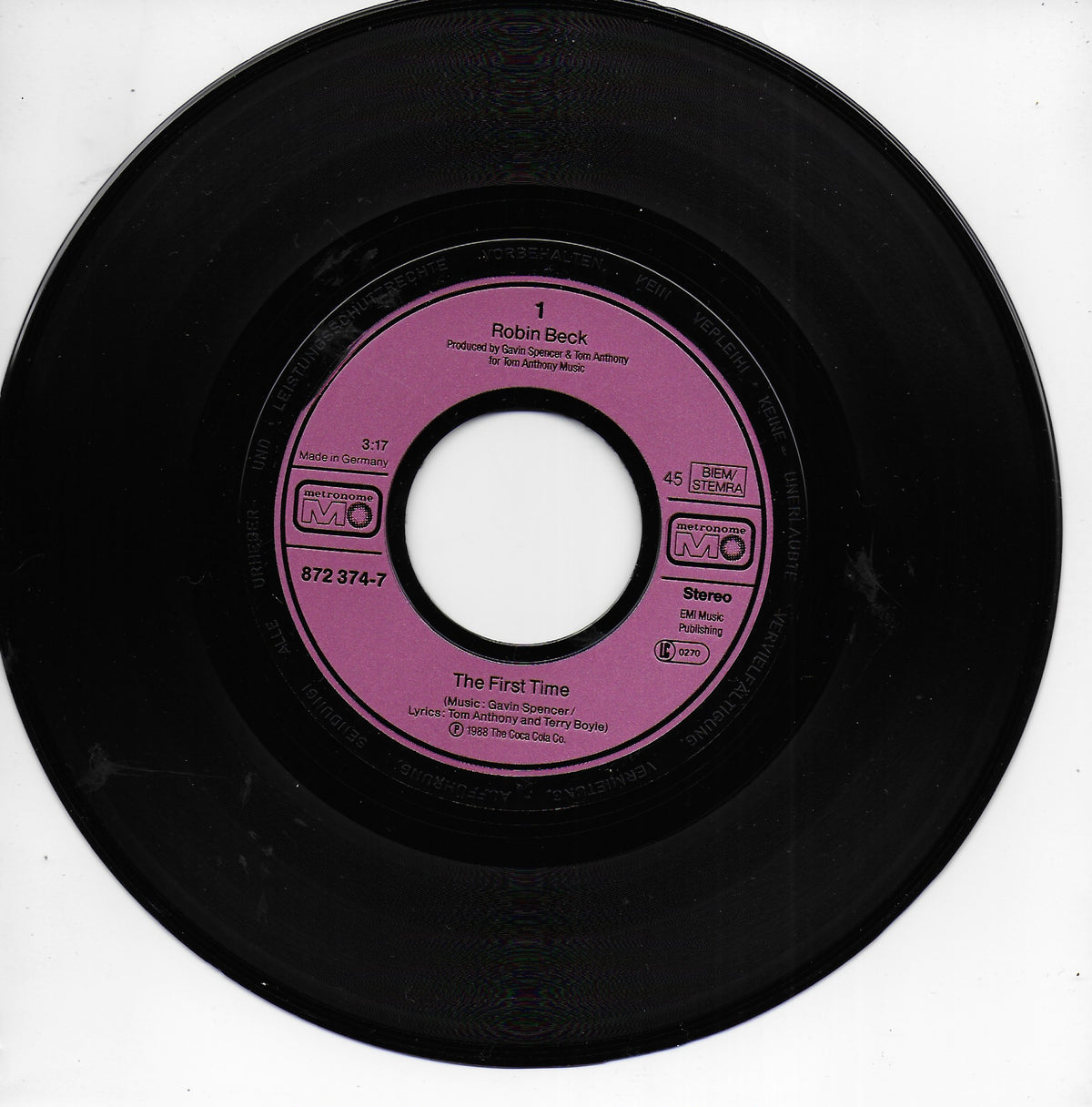 Robin Beck - First time (Duitse uitgave)