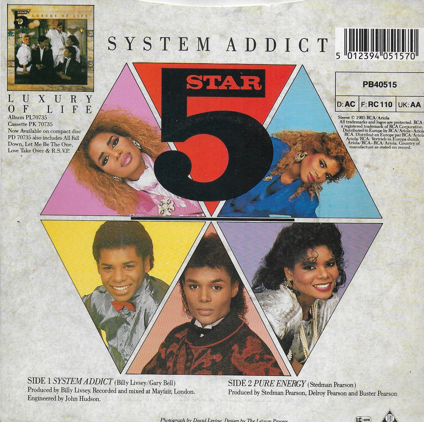 Five Star - System addict (Engelse uitgave)