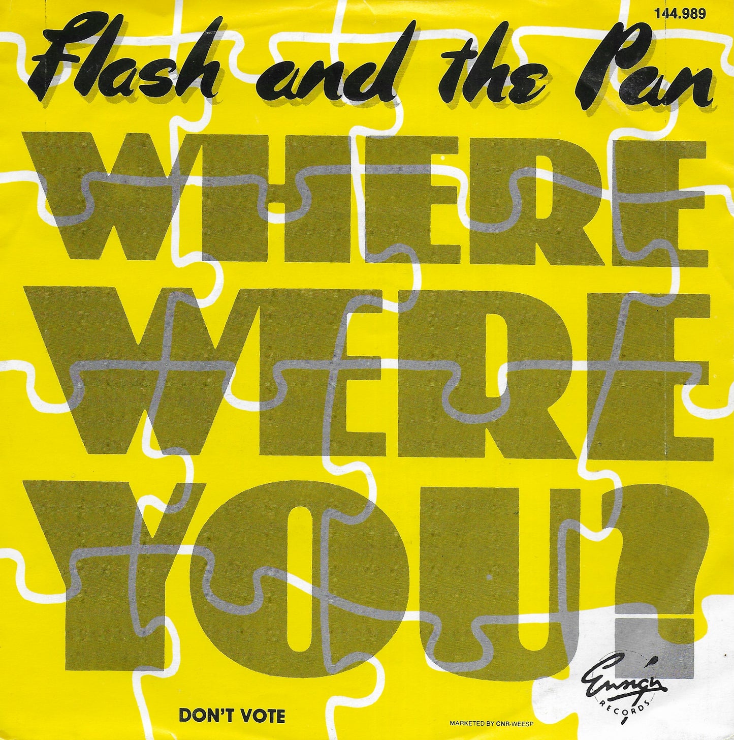 Flash and the Pan - Where were you?