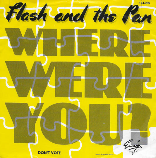 Flash and the Pan - Where were you?