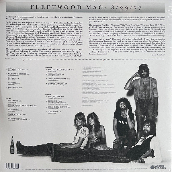 Fleetwood Mac - Rumours Live (2LP)