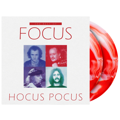 Focus - Hocus Pocus | The Best Of (Limited red & white swirled vinyl) (2LP)