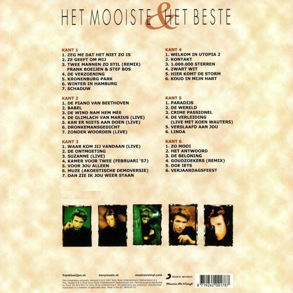 Frank Boeijen - Het Mooiste & Het Beste (Limited edition, transparant green vinyl) (3LP)