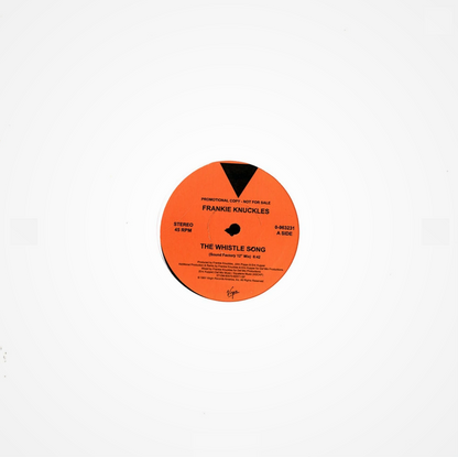Frankie Knuckles - The Whistle song (12" Maxi Single)