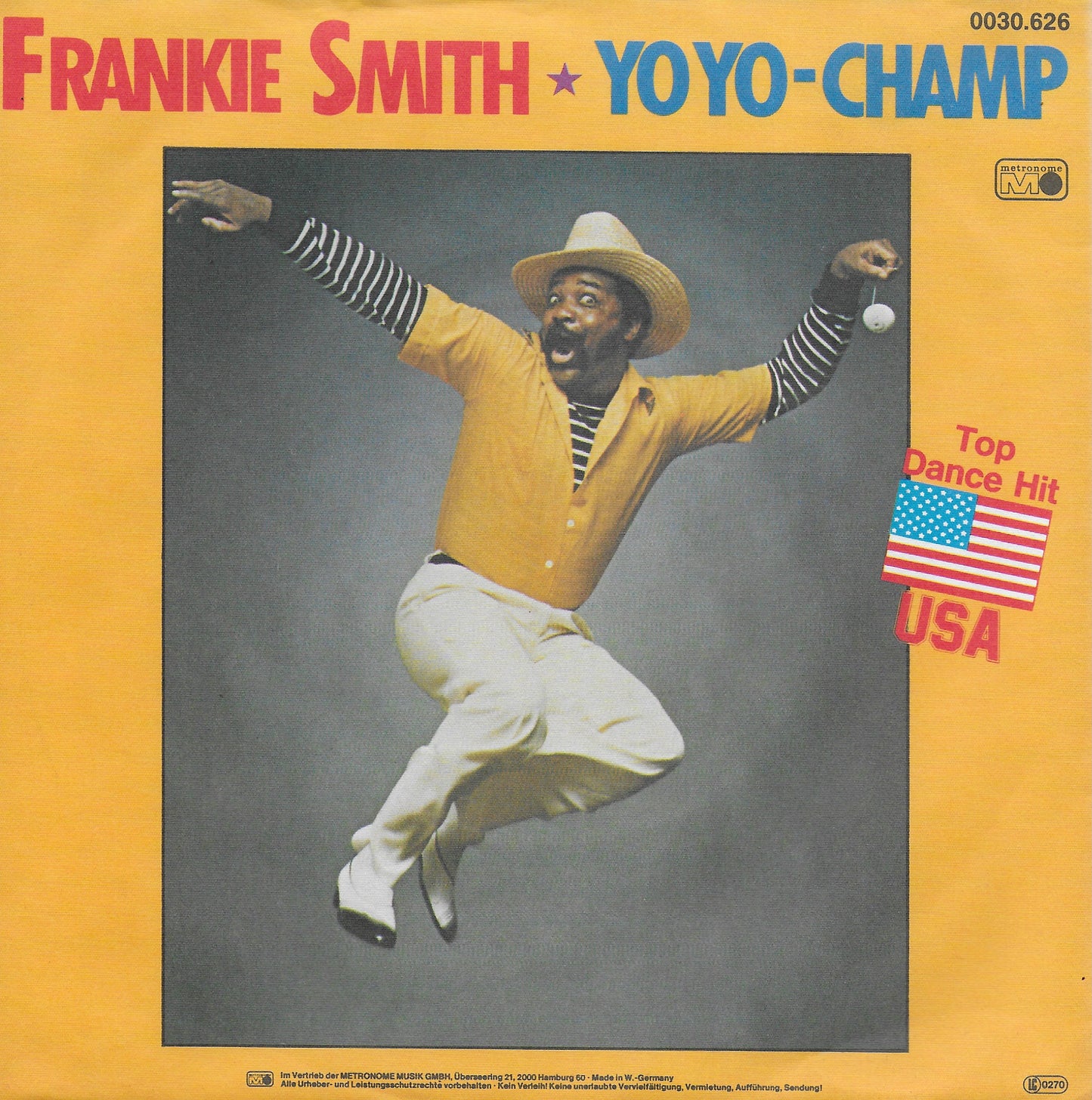 Frankie Smith - Yo yo champ (Duitse uitgave)