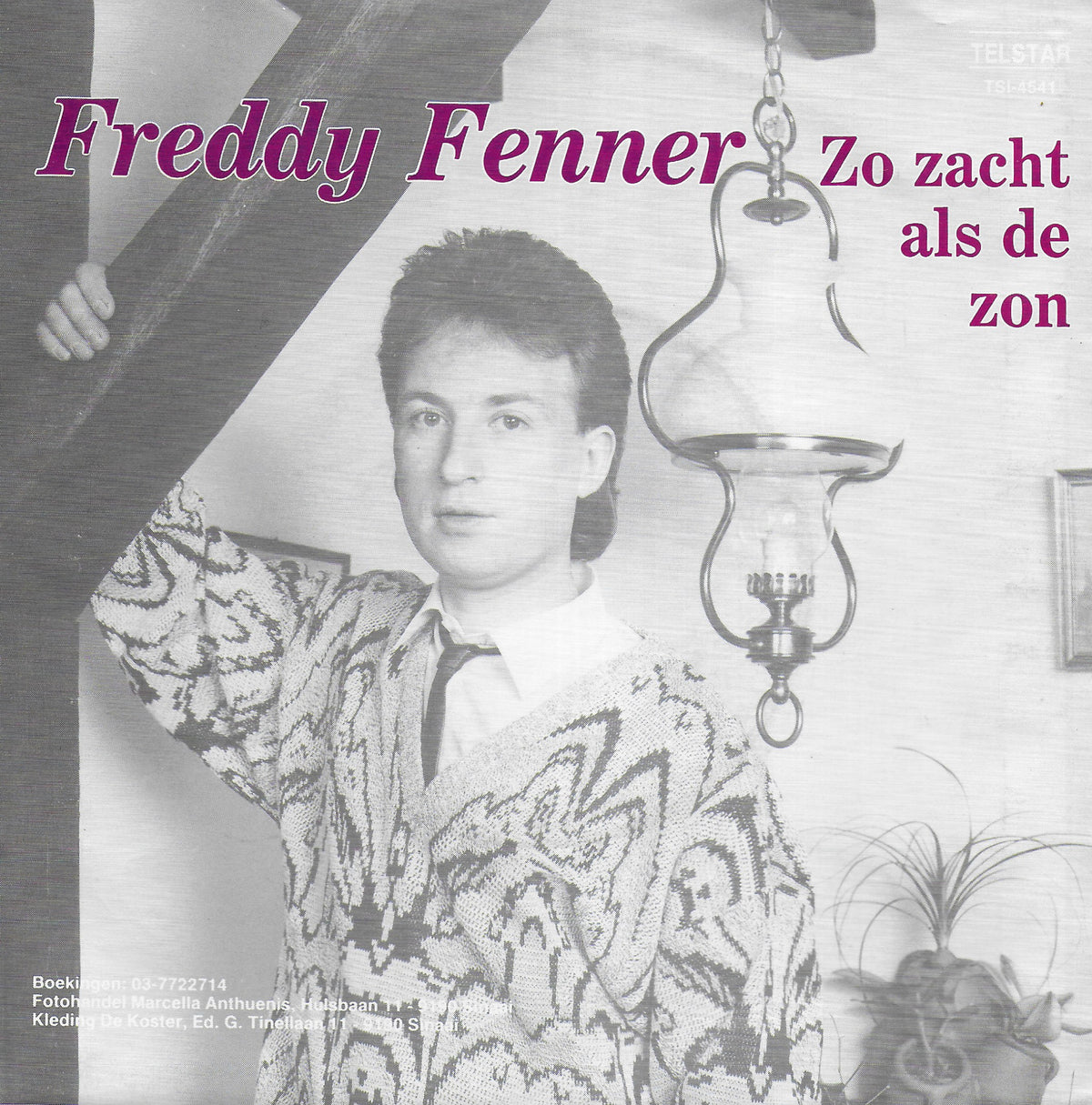 Freddy Fenner - Want vandaag wil ik je bellen