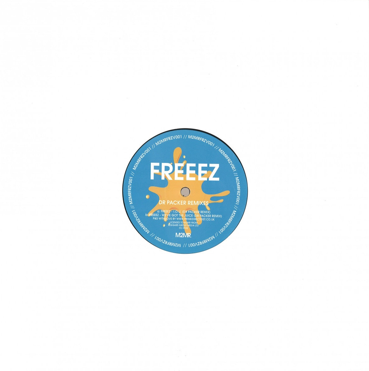 Freeez - I.O.U. / Weve got the juice (Dr. Packer remixes) (12" Maxi Single)