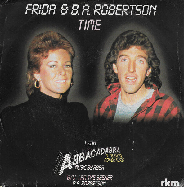 Frida & B.A. Robertson - Time (Belgische uitgave)