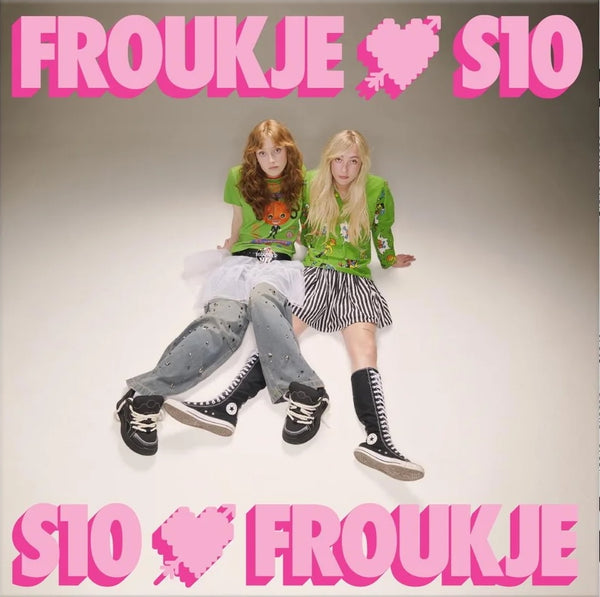 Froukje & S10 - Froukje Loves S10, S10 Loves Froukje (Lemon ice cream vinyl) (LP)