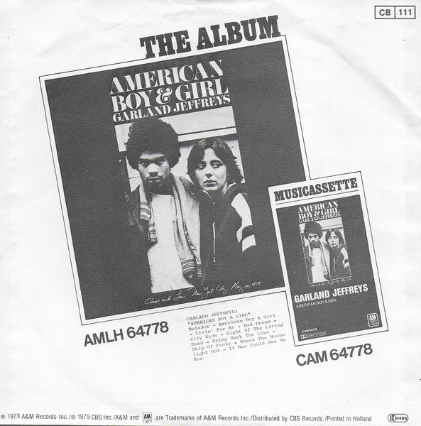 Garland Jeffreys - Matador (Duitse uitgave)