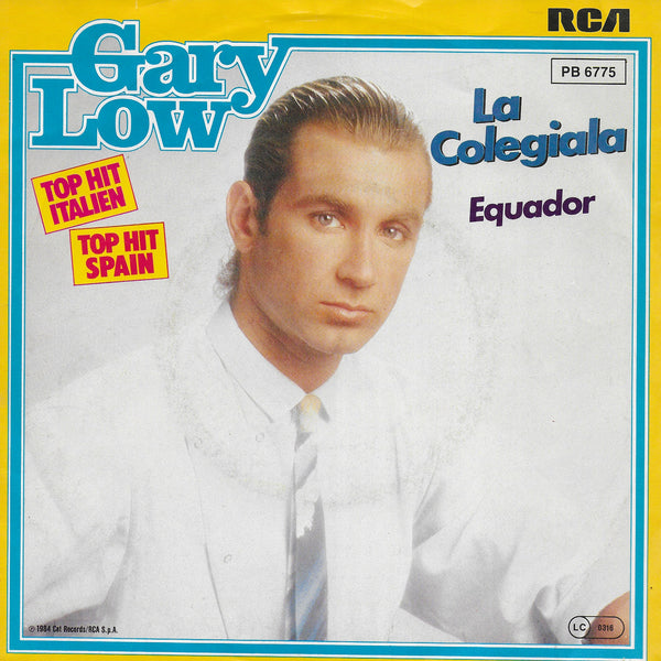 Gary Low - La colegiala (Duitse uitgave, blue vinyl)