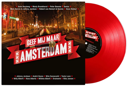 Various - Geef Mij Maar Amsterdam (Red vinyl) (LP)