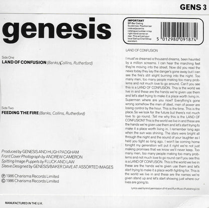 Genesis - Land of confusion (Engelse uitgave)