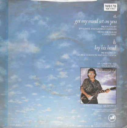George Harrison - Got my mind set on you (Engelse uitgave)
