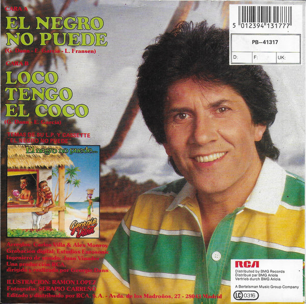 Georgie Dann - El negro no puede