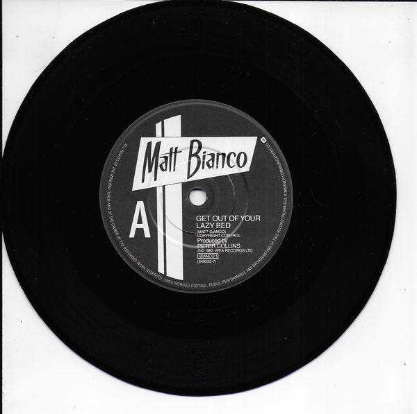 Matt Bianco - Get out of your lazy bed (Engelse uitgave)