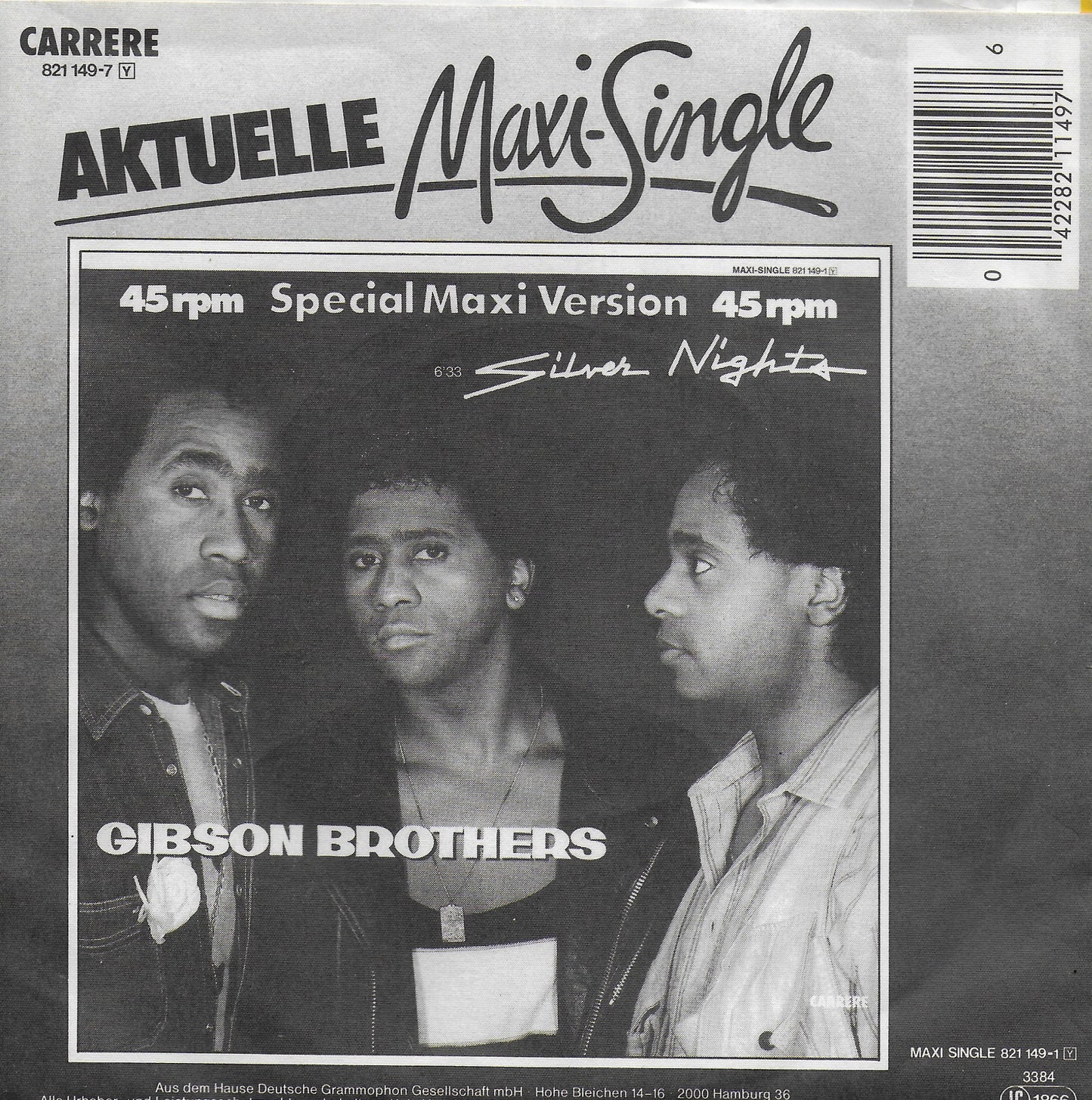 Gibson Brothers - Silver nights (Duitse uitgave)
