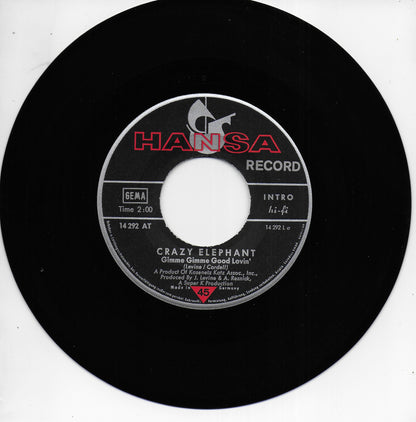 Crazy Elephant - Gimme gimme good lovin' (Duitse uitgave)