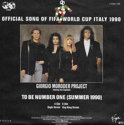 Giorgio Moroder Project featuring Paul Engemann - To be number one (Summer 1990)