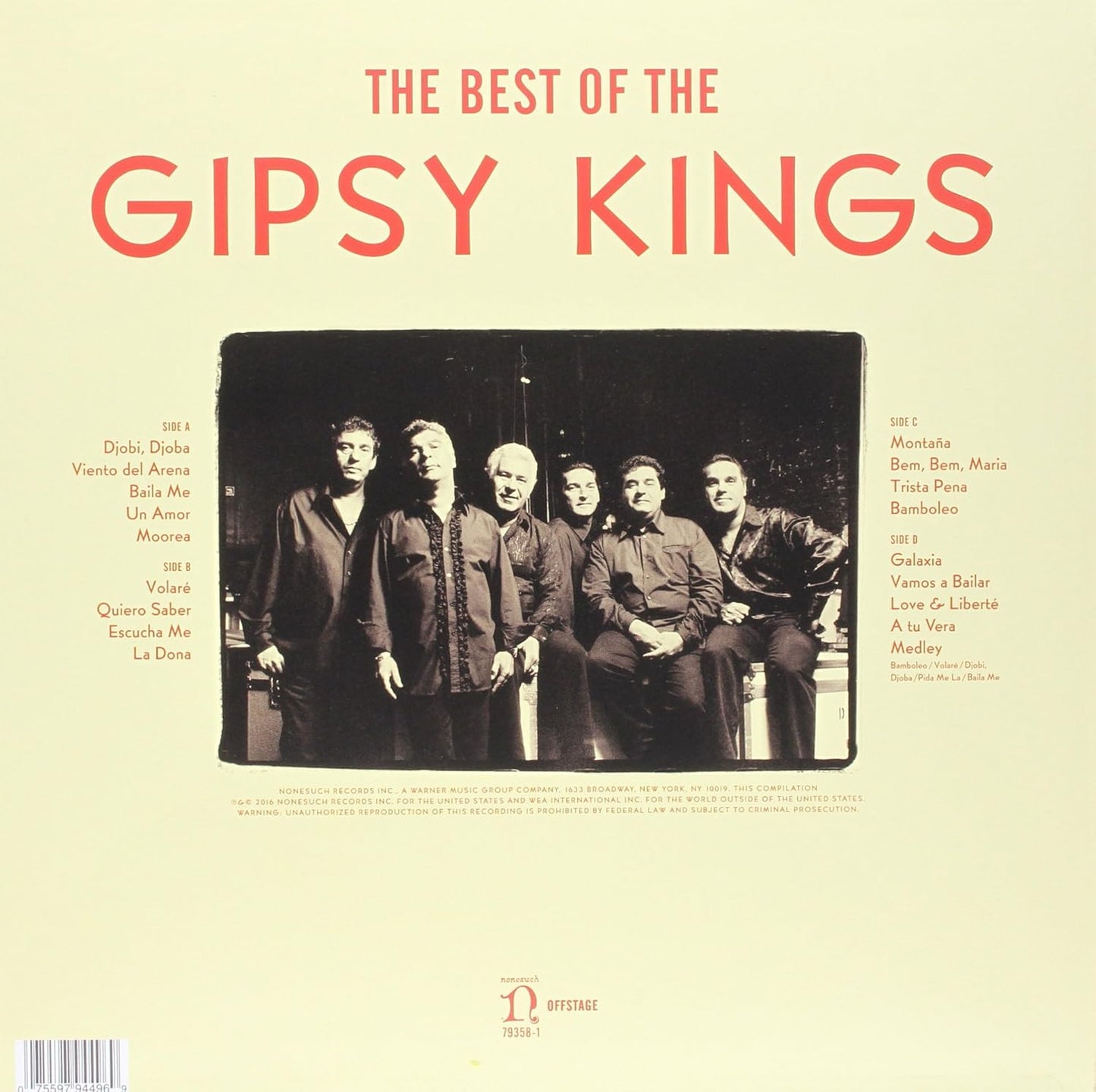 Gipsy Kings - The Best Of The Gipsy Kings (2LP)