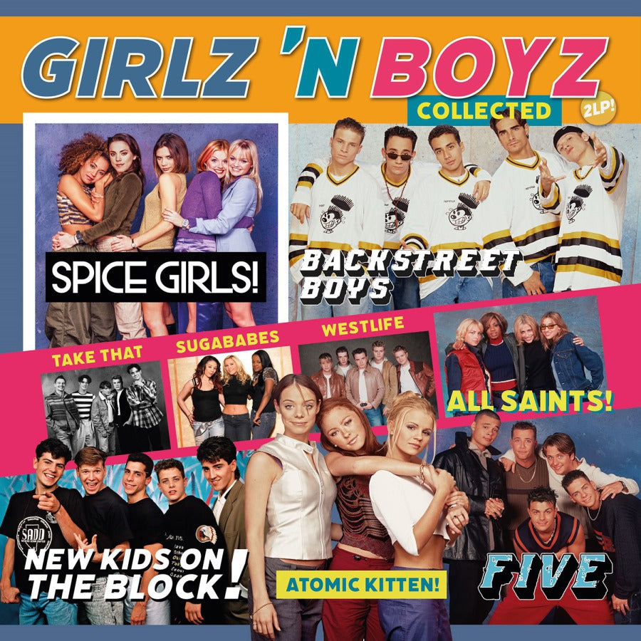 Girlz 'N Boyz - Collected (Limited edition, blue and pink vinyl) (2LP)