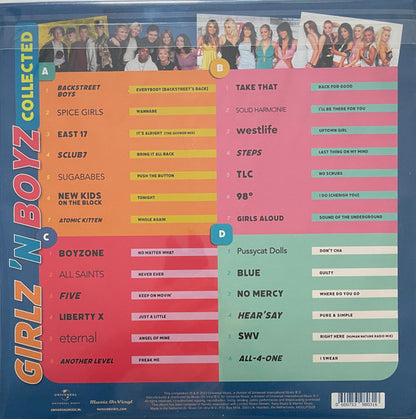 Girlz 'N Boyz - Collected (Limited edition, blue and pink vinyl) (2LP)