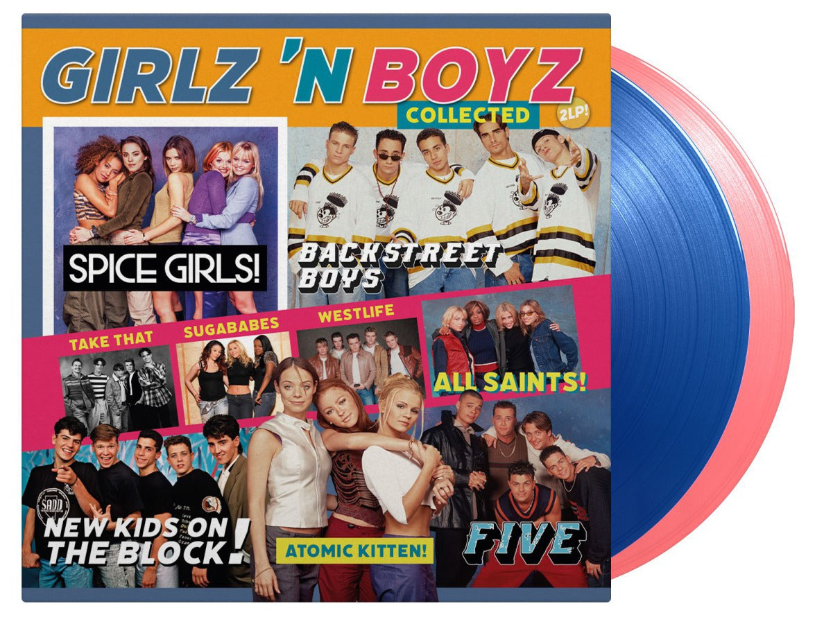 Girlz 'N Boyz - Collected (Limited edition, blue and pink vinyl) (2LP)