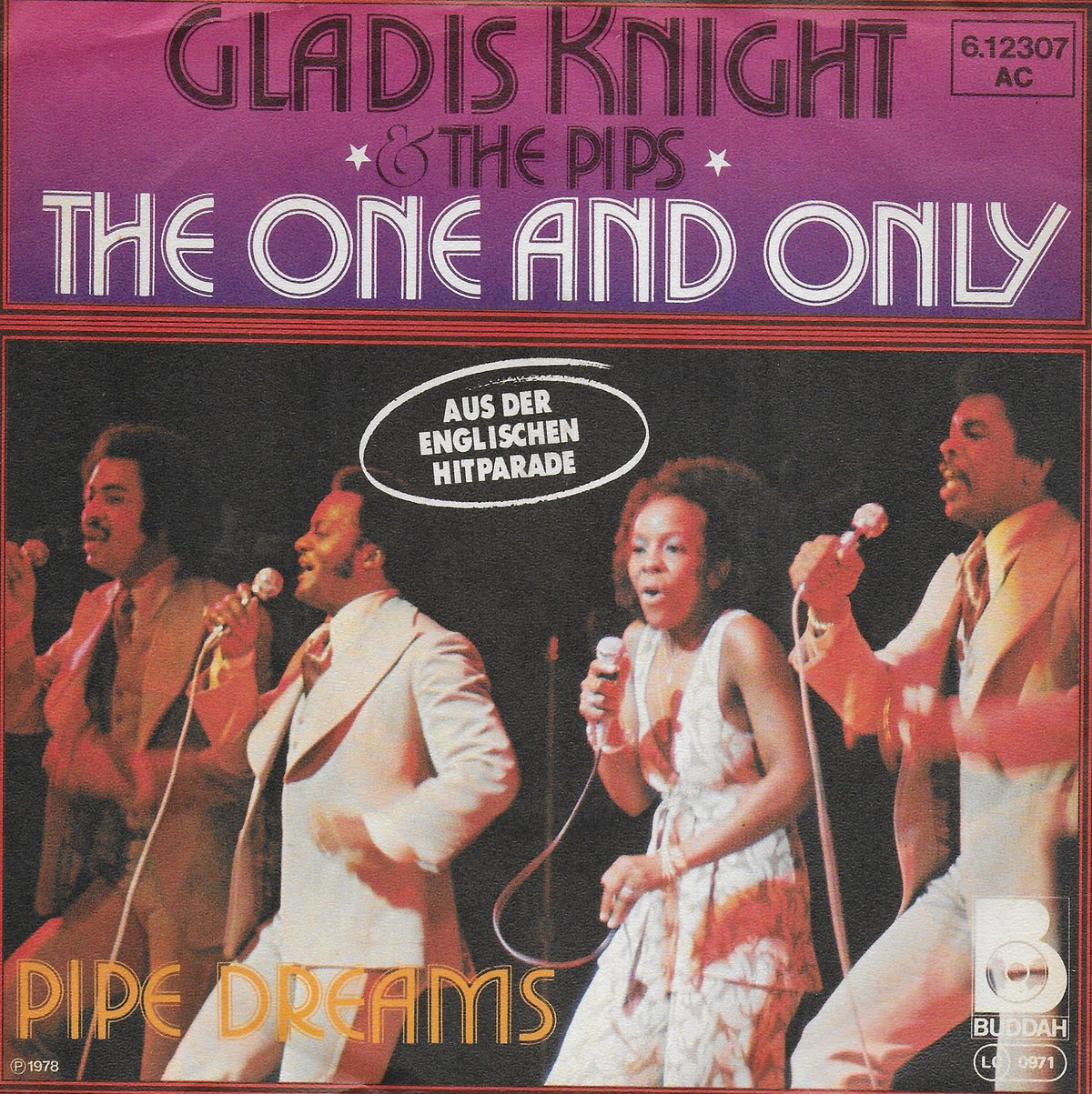 Gladys Knight & The Pips - The one and only (Duitse uitgave)