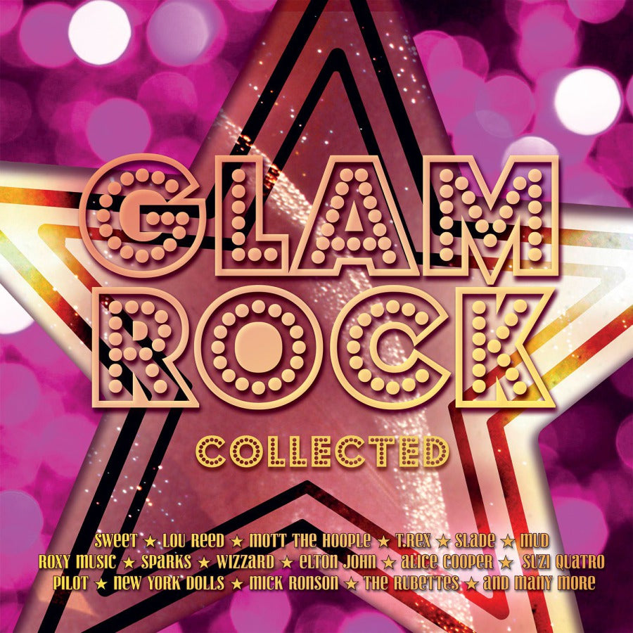 Various - Glam Rock Collected (Limited edition, silver vinyl) (2LP)