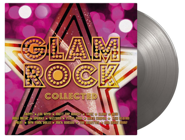 Various - Glam Rock Collected (Limited edition, silver vinyl) (2LP)