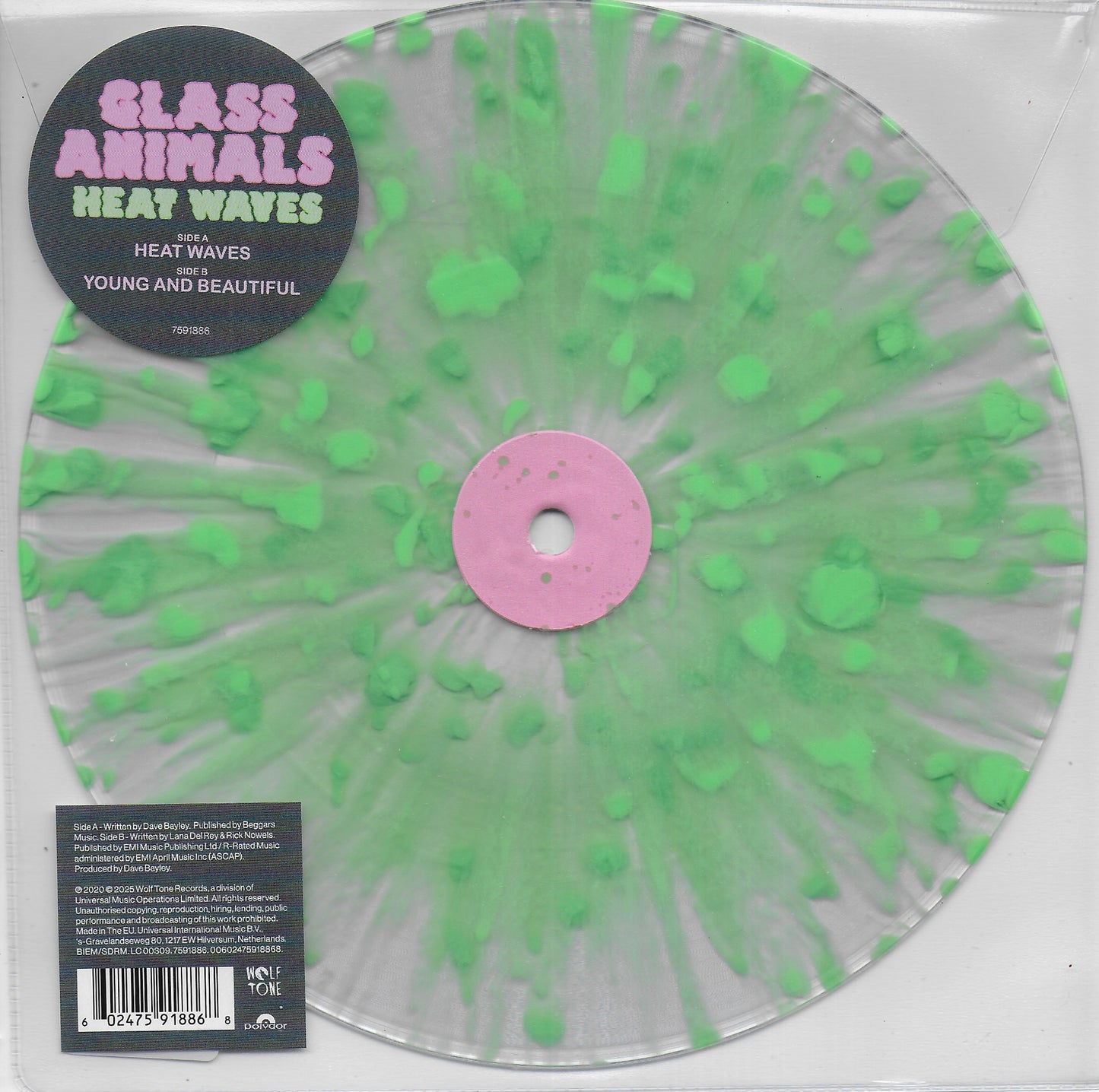 Glass Animals - Heat waves (5th Anniversary, limited coloured vinyl)