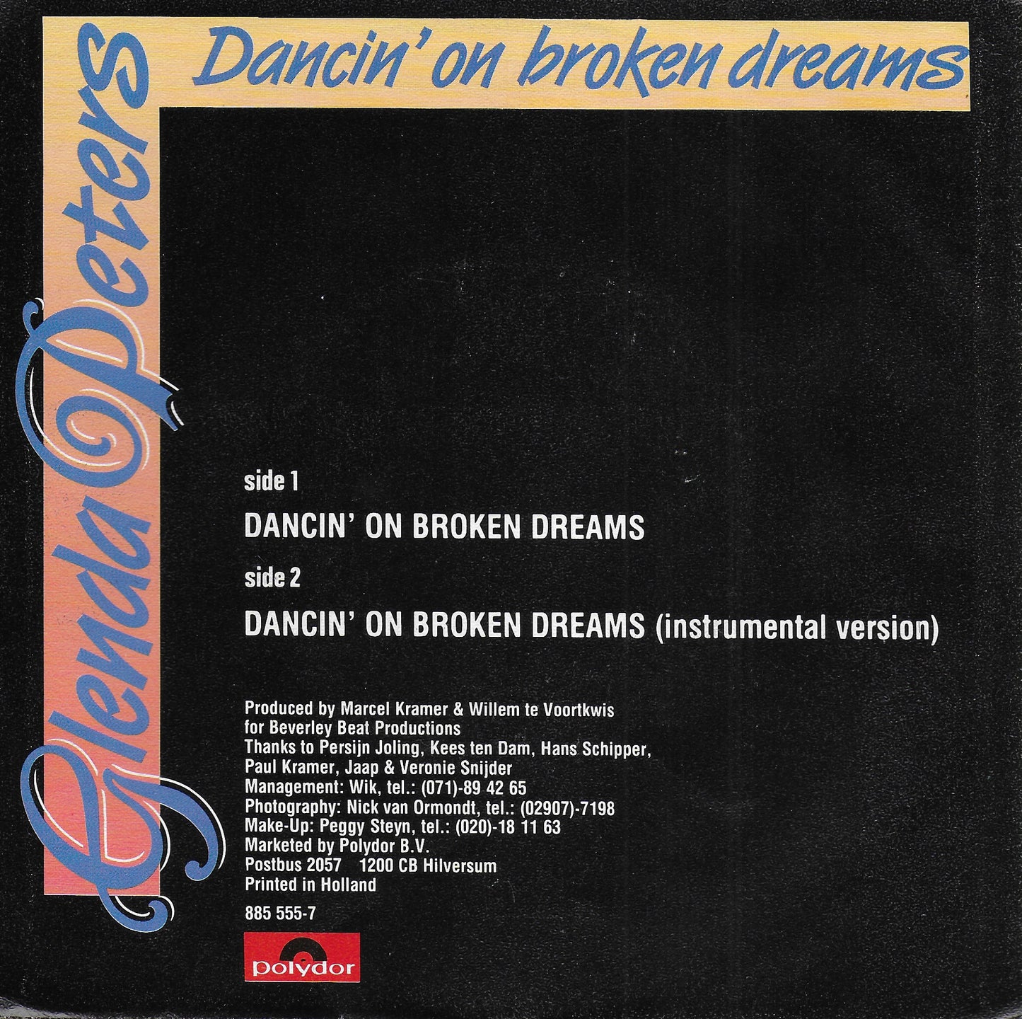 Glenda Peters - Dancin' on broken dreams