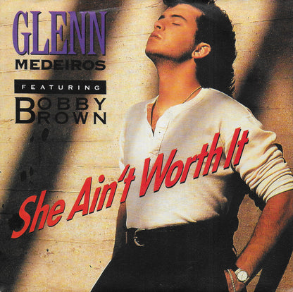 Glenn Medeiros feat. Bobby Brown - She ain't worth it (Duitse uitgave)