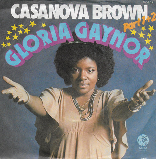 Gloria Gaynor - Casanova brown (Duitse uitgave)